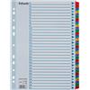 Esselte Rubrica con Tasti 1-31, Formato A4, Tasti e Banda Perforata con Rinforzo in Plastica Mylar, Cartoncino Robusto, Blu, 31 Tasti con Pagina Indice, 100164