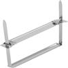 Q-Connect Clip fermafogli Q-Connect passo 80 mm metallo conf. da 50 - KF26083