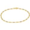 Gioielleria Lucchese Oro Bracciale Uomo Oro Giallo Bianco GL101350