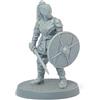 Brother Vinni Shield Maiden Wargame Miniature SAGA 28 mm, resina