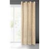 Eurofirany Tenda in lino Optic LIREN con occhielli, 1 pezzo, Eco Boho naturale, per soggiorno, camera da letto, 140 x 250 cm, beige