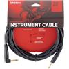 Planet Waves D'Addario PW-GRA-20 Cavo per Strumenti Planet Waves Custom con Jack ad Angolo Retto, 6 m