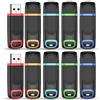 Vansuny 10 Pezzi Chiavetta USB 2.0 64GB, Penna USB 64 GB con Indicatore LED, Pen Drive 64 Giga con Cappuccio Protettivo, Memoria USB 2.0 per PC/Laptop/Notebook
