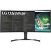 LG Monitor LG UltraWide 35WN75CP-B curvo 35" 100 Hz FreeSync VA - DP. 2xHDMI
