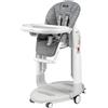 Peg Perego Seggiolone Peg Perego Tata Mia Follow Me Wonder grey