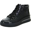 ARA Lazio 2.0, Sneaker Mid-Cut Donna, Nero, 39 EU