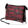 KARACTERMANIA Money Heist La Casa di Carta Cities-Borsa Handy Tripla, Rosso, 24 x 17 cm