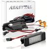 Asasytal Luci Targa LED, SMD Senza Errore per Auto Lampada Targa,Bianco Brillante Compatibile con Merceds-Benz Viano Vito Bus Vito/Mixto Kasten W639 Sprinter W906, 2 Pezzi