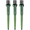 Mission Darts X2622 Titan Pro | Punta di conversione per freccette in titanio scanalato, 34 mm, colore: blu