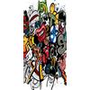PeelitStickit Design: Fantasia - Adesivo, per porta, ID 171 RFA, serie Fantasy 42