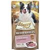 Stuzzy, Monoprotein Grain & Gluten Free, Cibo Umido per Cani Adulti al Gusto Prosciutto Preparato in Patè - Totale 1,8Kg (12 Buste da 150G)