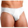 sloggi men Basic Mini 2p, Slip Uomo, Bianco (White), 8