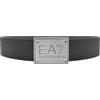 Emporio Armani Cinta unisex EA7 modello Plate black/Green C24EA04 245524 TAGLIA UNICA