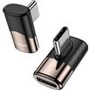 MOGOOD Adattatore USB C da 40 Gbps, Adapter USB C Angolo Retto, Compatibile con Estensore USB Tipo C Thunderbolt per MacBook Pro iPad Pro Telefoni,Nintendo Switch e altri dispositivi di tipo C.