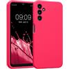 kwmobile Custodia Compatibile con Samsung Galaxy A14 5G Cover - Back Case per Smartphone in Silicone TPU - Protezione Gommata - rosa shocking