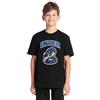 Inter T-Shirt, Bambino/a, Prodotto Ufficiale, Design con Biscione Collezione Esclusiva Back to Stadium, 100% Cotone, Adatta a Tutti i Tifosi Nerazzurri