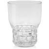 Kartell 1492B4 Jellies Family Bicchiere Acqua, Cristallo, 4 Pezzi