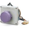 SCAME PARRE S.P.A. Presa interbloccata da incasso OMNIA 2P 16A IP67 con trasformatore - SCA 405.2416