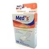 Med's Farmac-zabban Cerotto Meds Strip Polietilene Ipoallergenico Medio 20 Pezzi