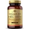 Solgar Vitamina D3 25 mcg (1000 UI) 100 Capsule molli