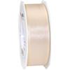 Präsent - Europa taffettà nastro crema 40 mm larghezza, 50 m lunghezza
