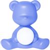 QEEBOO LAMPADA TEDDY GIRL, A LED RICARICABILE 25001 AZZURRO