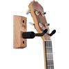 String Swing Supporto da parete per ukulele, per mandolino, concerto, ananas, soprano, tenore e baritono, kit alternativo per casa o studio, in legno di ciliegio