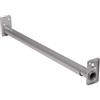 Knape & Vogt John Sterling Knape & Vogt Adjustable Closet Rod, Platinum, 18-30 inch