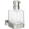 Inda Dispenser sapone a parete Lea nickel spazzolato/satinato 250 ml