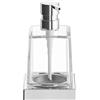 Inda Dispenser sapone da appoggio Divo cromo lucido/trasparente 250 ml