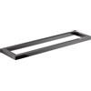 Lineabeta Porta asciugamani/accessori Grela L.40 cm in acciaio nickel nero