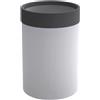 Lineabeta Bicchere portaspazzolini Saon in silicone antracite