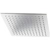 Lineabeta Soffione doccia quadro piatto Supioni 20x20cm snodo ½ acciaio lucido