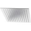 Lineabeta Soffione doccia quadro piatto Supioni 25x25cm in acciaio lucido