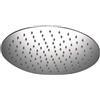 Lineabeta Soffione doccia tondo piatto Supioni 20 cm in acciaio lucido