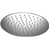 Lineabeta Soffione doccia tondo piatto Supioni 25 cm in acciaio lucido