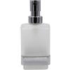 Inda Dispenser sapone cromo lucido/vetro satinato 250 ml