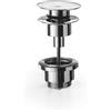 Lineabeta Piletta click clack regolabile 0-60 mm da 1"1/4" in ottone cromato