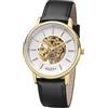 REGENT Orologio da polso con meccanismo scheletrato REGENT F1399, gold, Classico