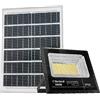 CLICLED Faro LED Solare 300W Con Pannello Solare Indicatore Carica Luce Fredda