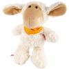 Sigikid 42368 - Peluche a forma di pecora Emmala, per bambine e ragazzi, consigliato a partire da 1 anno, colore: Bianco