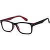Eyekepper I lettori Primavera-cerniere di qualità classico stile vintage occhiali da lettura Nero-Marrone