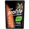 Prolife Dual Fresh Adult Cat umido (coniglio e tacchino) - 6 bustine da 85gr.