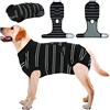 Kuoser Body Post-Operatorio Traspirante per Cani, Body per Cani per Cani Maschio/Femmina, Body per Gatti Dopo l'OP, Tuta Anti-Leccature delle Ferite, Alternativa al Collare Elisabettano