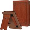 FINTIE Custodia per 6'' Kobo Clara Colour (2024) / Kobo Clara BW (2024) / 2E (2022) eReader - Stand Cover Protettiva Case con Card Slot e Hand Strap, Auto Sveglia/Sonno, Marrone