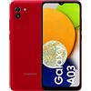 Samsung Galaxy A03 - Smartphone 64GB, 4GB RAM, Dual Sim, Red