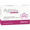 Agires 50 30 Compresse Orosolubili Scatola 5,4 g