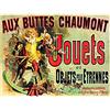Artery8 Aux Buttes Chaumont Jouets French Ad Monica's Apartment Friends Large Wall Art Poster Print Thick Paper 18X24 Inch francese Parete Stampa poster