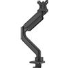 NEOMOUNTS Supporto da scrivania per schermi curvi 17-49'' Neomounts 100x100mm 18kg 65.3x12x56.8cm acciaio Nero [DS70PLUS-450BL1]