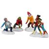 Lemax 32210 Snowball Battles, Set Of 4
